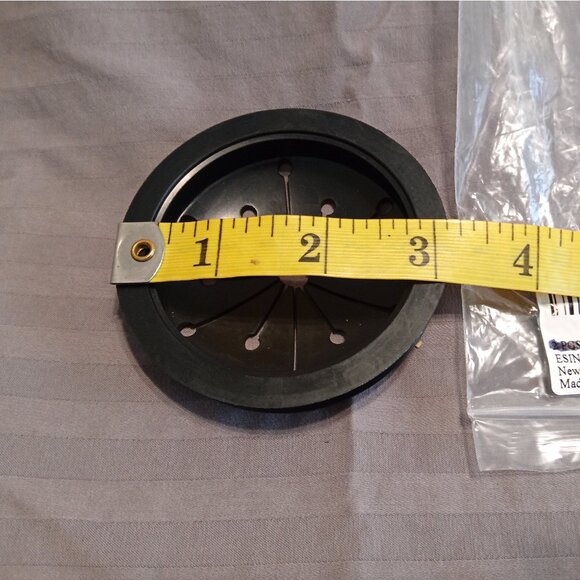 3-1/8 inch CleeSink Kitchen Garbage Disposal Splash Guard Sink Baffle (1 Pack) - Picture 3 of 8